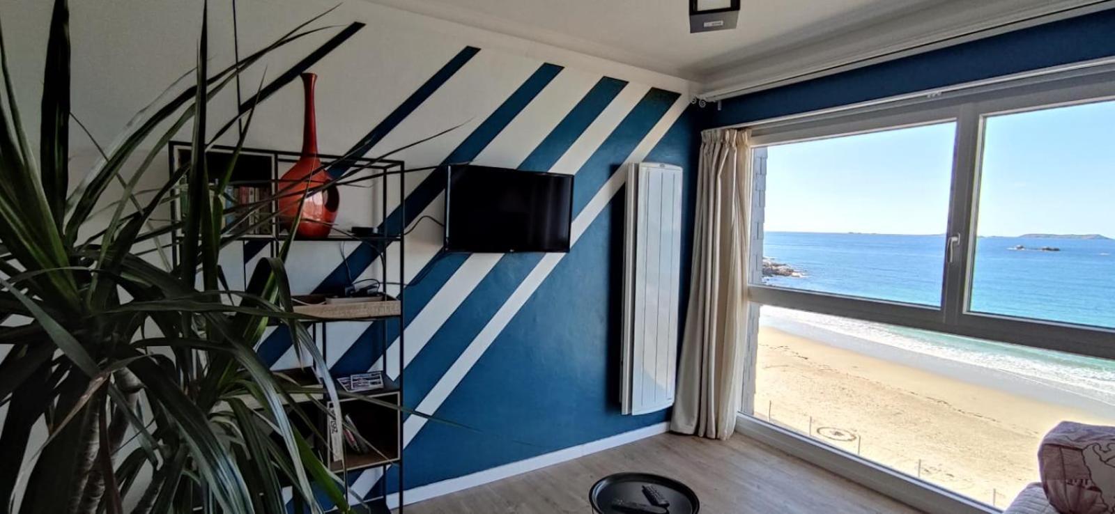 Appart N°22, Vue Mer, Plage Perros-Guirec Exteriör bild